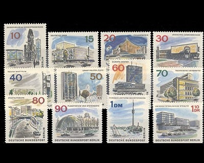 Berlin, Michel Nr. 254-265, postfrisch
