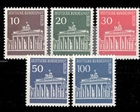Berlin, Michel Nr. 286-290, postfrisch