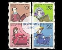 Berlin, Michel Nr. 322-325, gestempelt