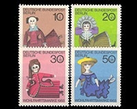Berlin, Michel Nr. 322-325, postfrisch