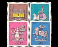 Berlin, Michel Nr. 348-351, postfrisch