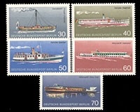 Berlin, Michel Nr. 483-487, postfrisch