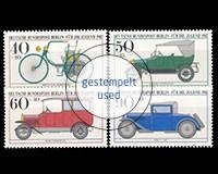 Berlin, Michel Nr. 660-663, gestempelt