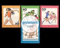 Berlin, Michel Nr. 517-520, gestempelt