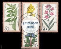 Berlin, Michel Nr. 573-576, gestempelt