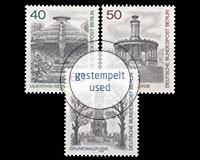 Berlin, Michel Nr. 634-636, gestempelt