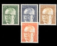Berlin, Michel Nr. 393-396, postfrisch