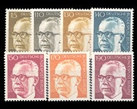 Berlin, Michel Nr. 427-433, postfrisch
