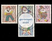 Berlin, Michel Nr. 373-376, gestempelt