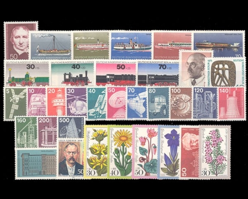 Berlin, MiNr. 482-515, Jahrgang 1975, postfrisch