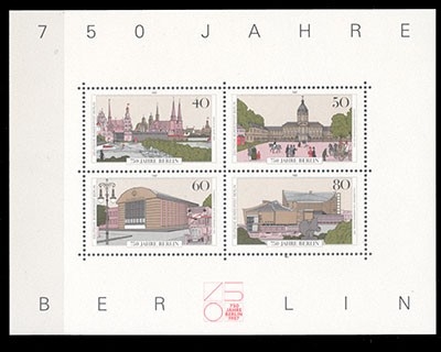 Berlin, Block 8, postfrisch