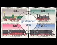Berlin, Michel Nr. 488-491, gestempelt