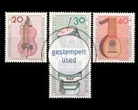 Berlin, Michel Nr. 459-462, gestempelt
