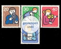 Berlin, Michel Nr. 468-471, gestempelt