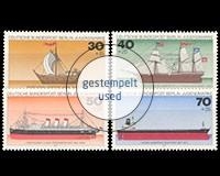 Berlin, Michel Nr. 544-547, gestempelt