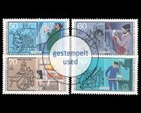 Berlin, Michel Nr. 754-757, gestempelt