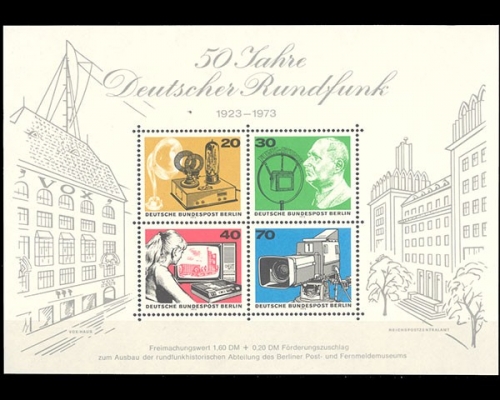 Berlin, Block 4, postfrisch