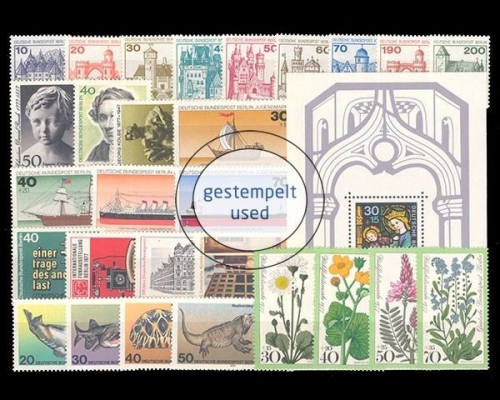 Berlin, MiNr. 532-Block 6, Jahrgang 1977, gestempelt