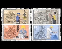 Berlin, Michel Nr. 780-783, postfrisch