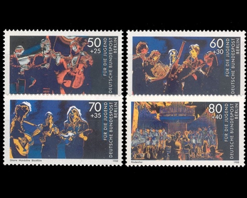 Berlin, Michel Nr. 807-810, postfrisch
