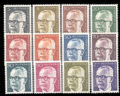 Berlin, Michel Nr. 359-370, postfrisch