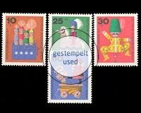 Berlin, Michel Nr. 412-415, gestempelt
