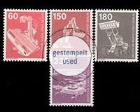 Berlin, Michel Nr. 582-586, gestempelt