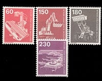 Berlin, Michel Nr. 582-586, postfrisch