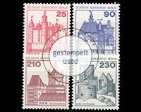 Berlin, Michel Nr. 587-590, gestempelt