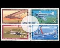 Berlin, Michel Nr. 592-595, gestempelt