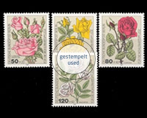 Berlin, Michel Nr. 680-683, gestempelt