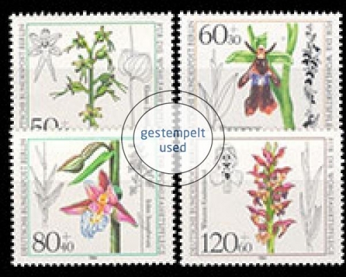 Berlin, Michel Nr. 724-727, gestempelt