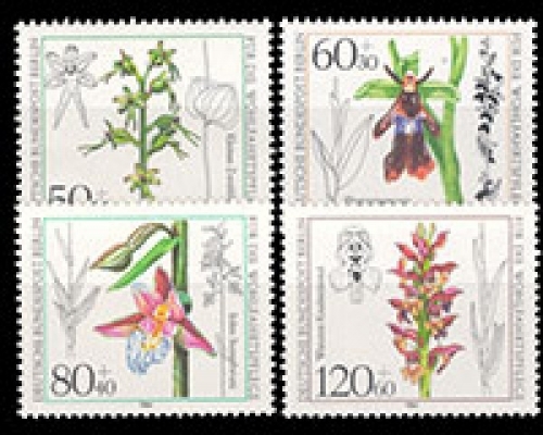 Berlin, Michel Nr. 724-727, postfrisch