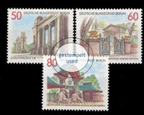 Berlin, Michel Nr. 761-763, gestempelt