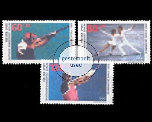 Berlin, Michel Nr. 801-803, gestempelt