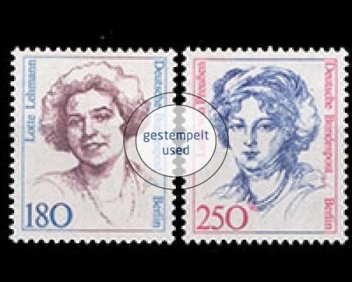 Berlin, Michel Nr. 844-845, gestempelt