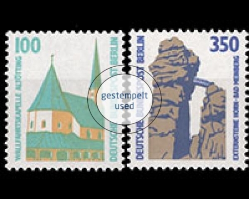Berlin, Michel Nr. 834-835 A, gestempelt