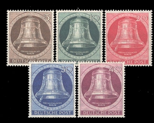 Berlin, Michel Nr. 75-79, postfrisch