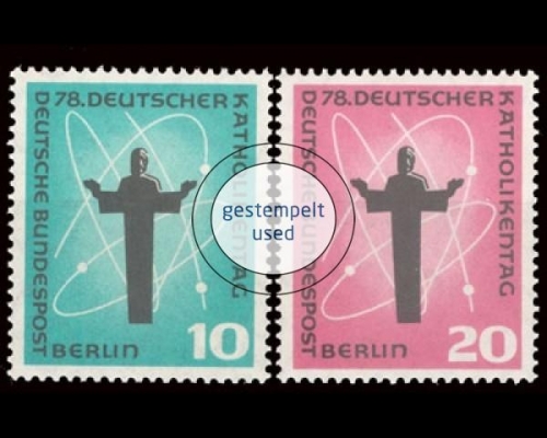 Berlin, Michel Nr. 179-180, gestempelt