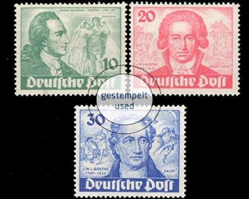 Berlin, Michel Nr. 61-63, gestempelt
