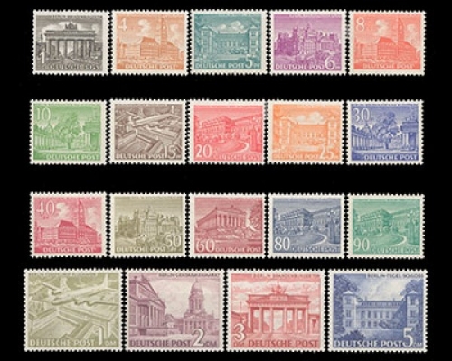 Berlin, Michel Nr. 42-60, postfrisch