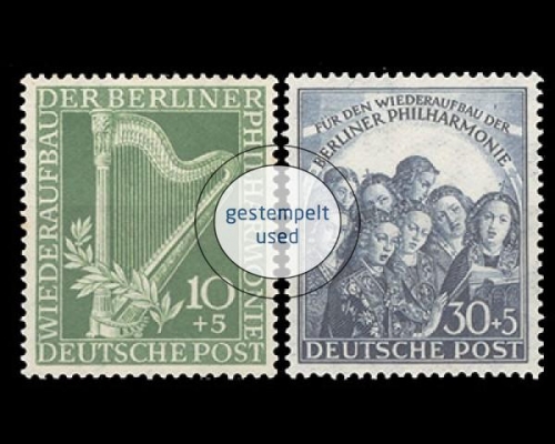 Berlin, Michel Nr. 72-73, gestempelt