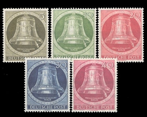 Berlin, Michel Nr. 82-86, postfrisch