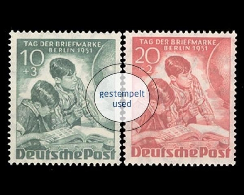 Berlin, Michel Nr. 80-81, gestempelt