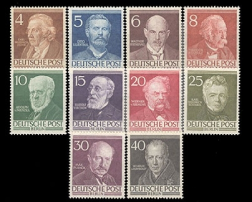 Berlin, Michel Nr. 91-100, postfrisch