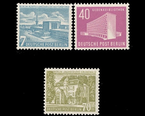 Berlin, Michel Nr. 121-123, postfrisch