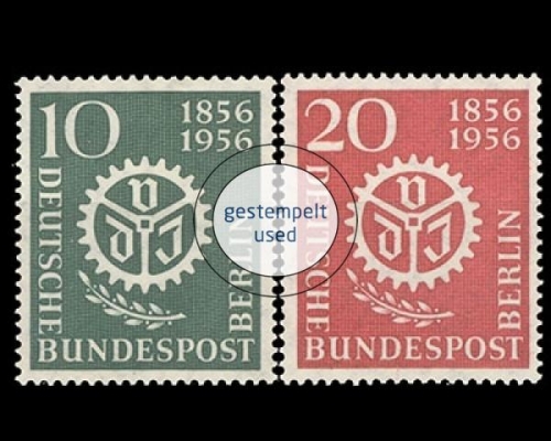 Berlin, Michel Nr. 138-139, gestempelt