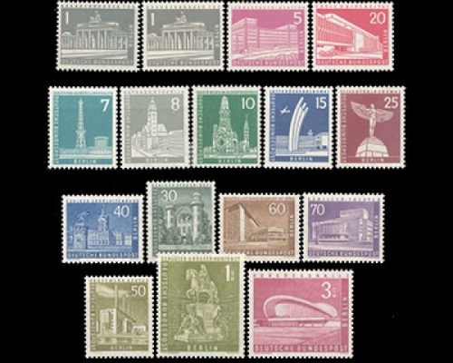 Berlin, Michel Nr. 140-154, postfrisch
