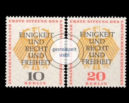 Berlin, Michel Nr. 174-175, gestempelt