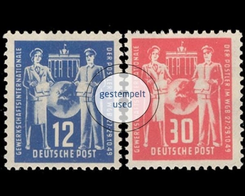 DDR, Michel Nr. 243-244, gestempelt